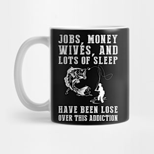 Reel Obsession: The Hilarious Fishing Addiction Tee for Anglers! Mug